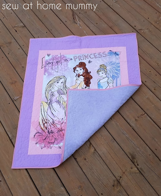 Disney Princess Quilt | Sew at Home Mummy