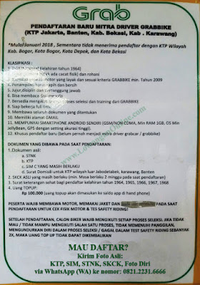 Lowongan Cara Daftar Grabbike 2018 Lowongan Cara Daftar Grabbike 2018
