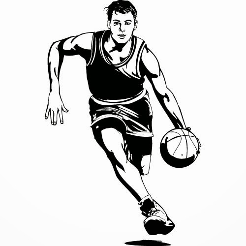 free clipart girl basketball player - photo #33