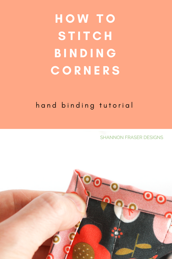 Shannon Fraser Designs Quilt Binding Tutorial Part 2 Ultimate Hand
