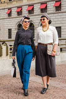 Photo by Rodrigo Fleury Brazilian pinup girls and owners of universo retro Mirella Fonzar and Dasie Alves talk about their experiences being pinup girls,