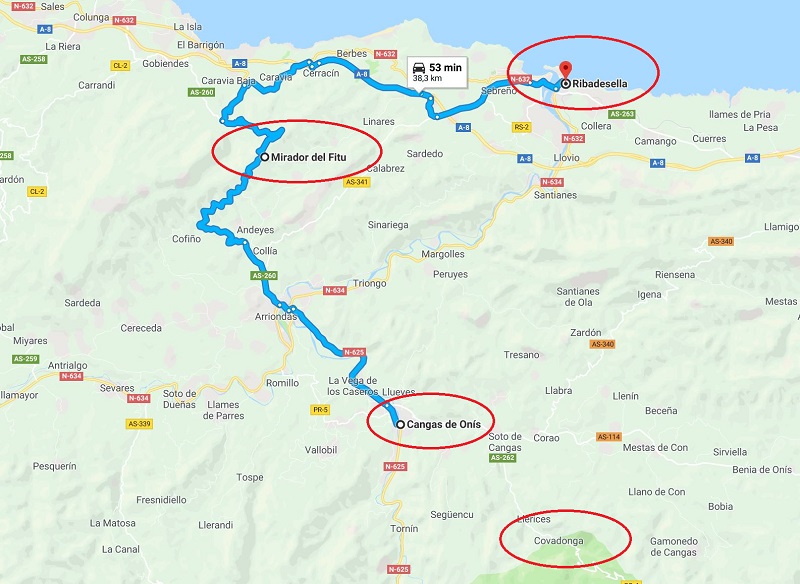 Viajando por viajar Cangas de Onís