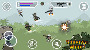 Doodle Army 2 Mini Militia V.2.2.61 MOD APK Pro Pack Unlocked