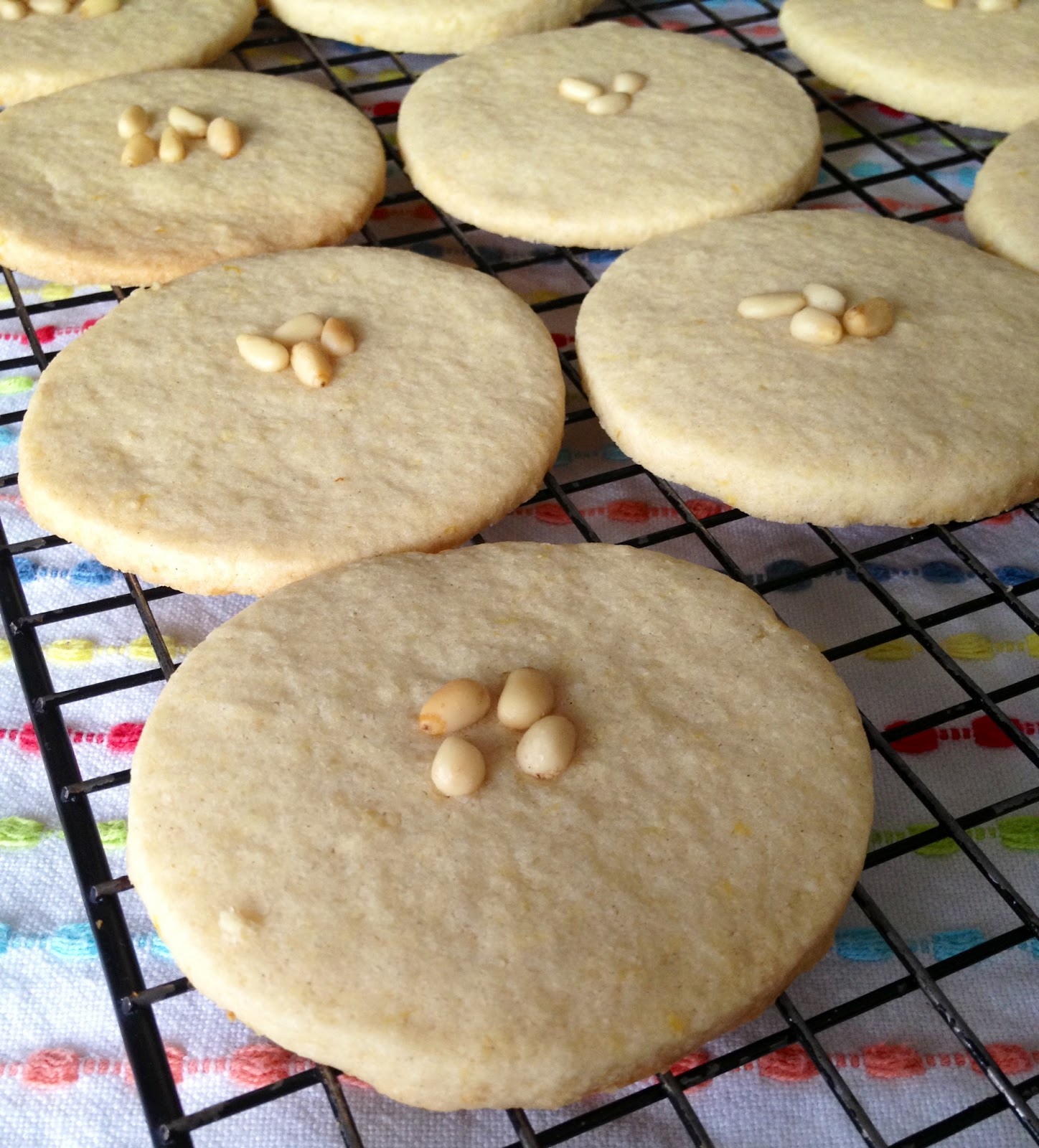 Delectably GlutenFree Lemon Pine Nut Sugar Cookies (gluten free)
