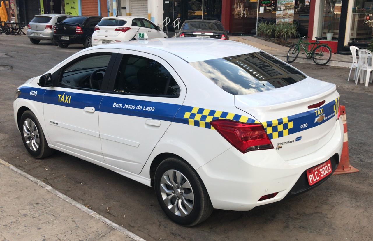 Táxis de Bom Jesus da Lapa começam a ser padronizados