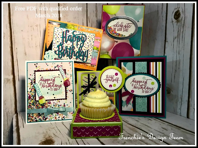 Picture Perfect Birthday, Picture Perfect Party, Stampin'Up!, Frenchie Team PDF,
