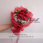 Buket bunga mawar merah Buket bunga mawar merah