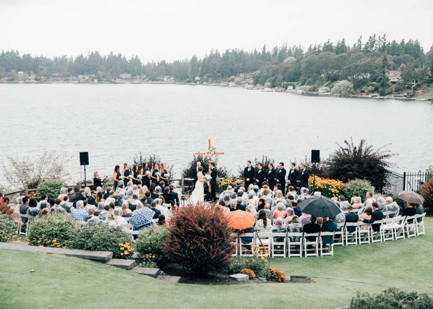 Tacoma Country and Golf Club Wedding by Seattle Photographer Something Minted