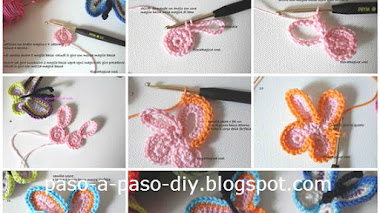 Cómo hacer una mariposa crochet / DIY
