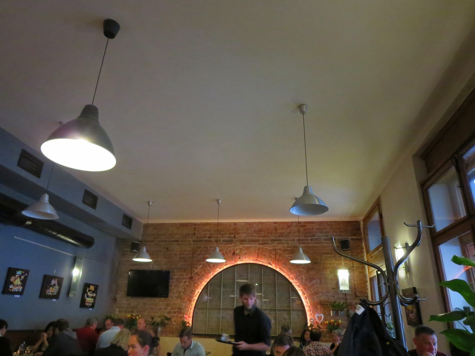 Dining room at Restaurace U Kroka in Prague