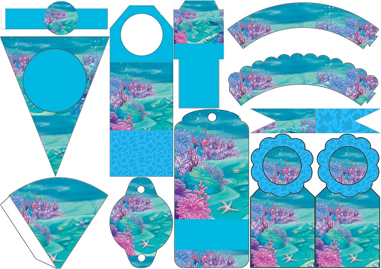 Under The Sea Free Party Printables Oh My Fiesta In English Under The Sea Free Party Printables Oh My Fiesta In English