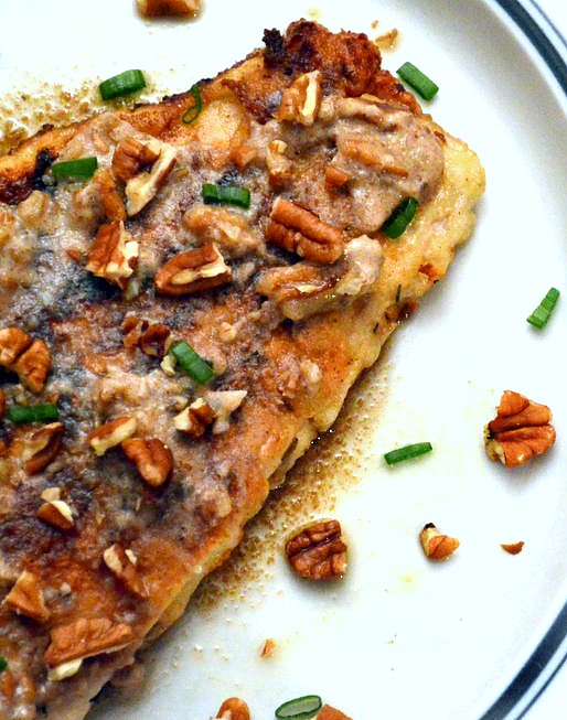 This is How I Cook Cajun Fish with Pecan Butter and Browned Butter