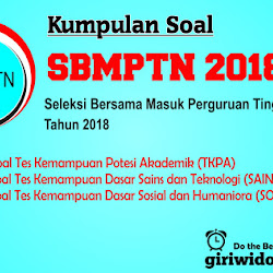 Download Soal Sbmptn 2018 Naskah Asli Lengkap Giri Widodo