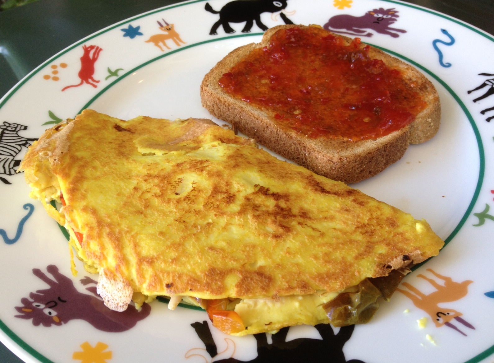 Vegan Crunk Tofu Omelets Again