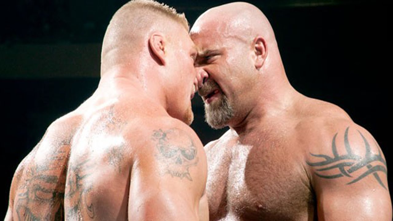 Goldberg Vs Brock Lesnar Goldberg Vs Brock Lesnar