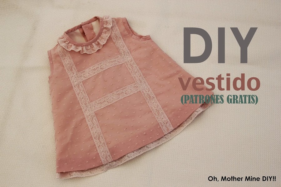 DIY Costura: 8 prendas de ropa y vestidos para niñas y bebés (patrones gratis incluidos)
