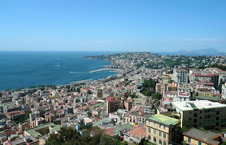 A view of Naples from Castel Sant'Elmo