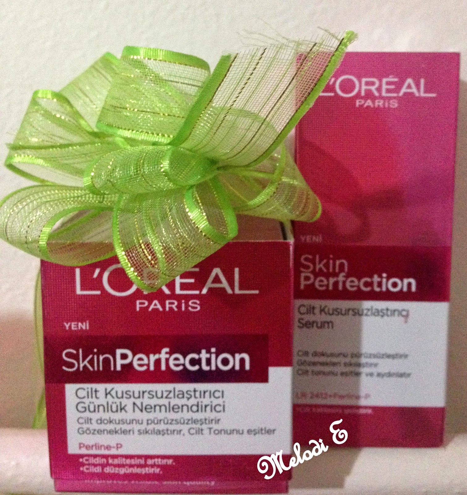 Melodi�nin Pembe Dünyası Loreal Skin Perfection Nemlendirici ve Serum