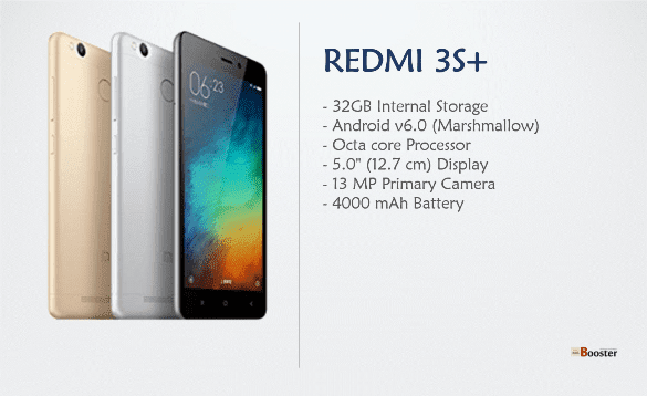 Xiaomi Redmi 3S plus