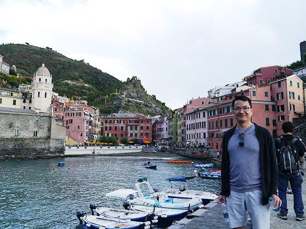 Down by the docks of Vernazza, Cinque Terre, Italy