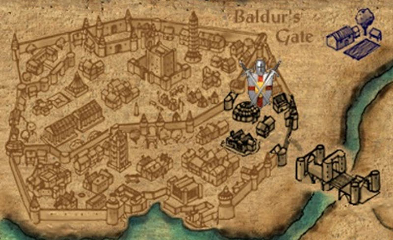 Baldur s gate разрушенная башня лифт. Baldur's Gate 3 World Map. Аткатла Baldur's Gate. Baldur's Gate город.