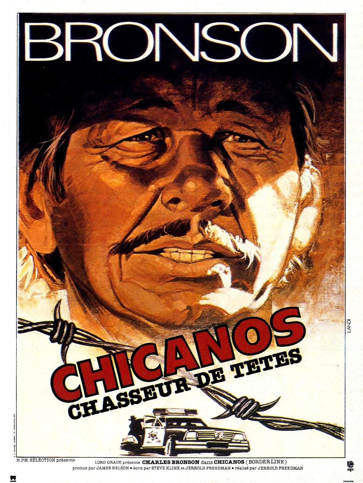 Chicanos : Chasseur de têtes (1979) Jerrold Freedman - Borderline (18.10.1979 / 12.1979)