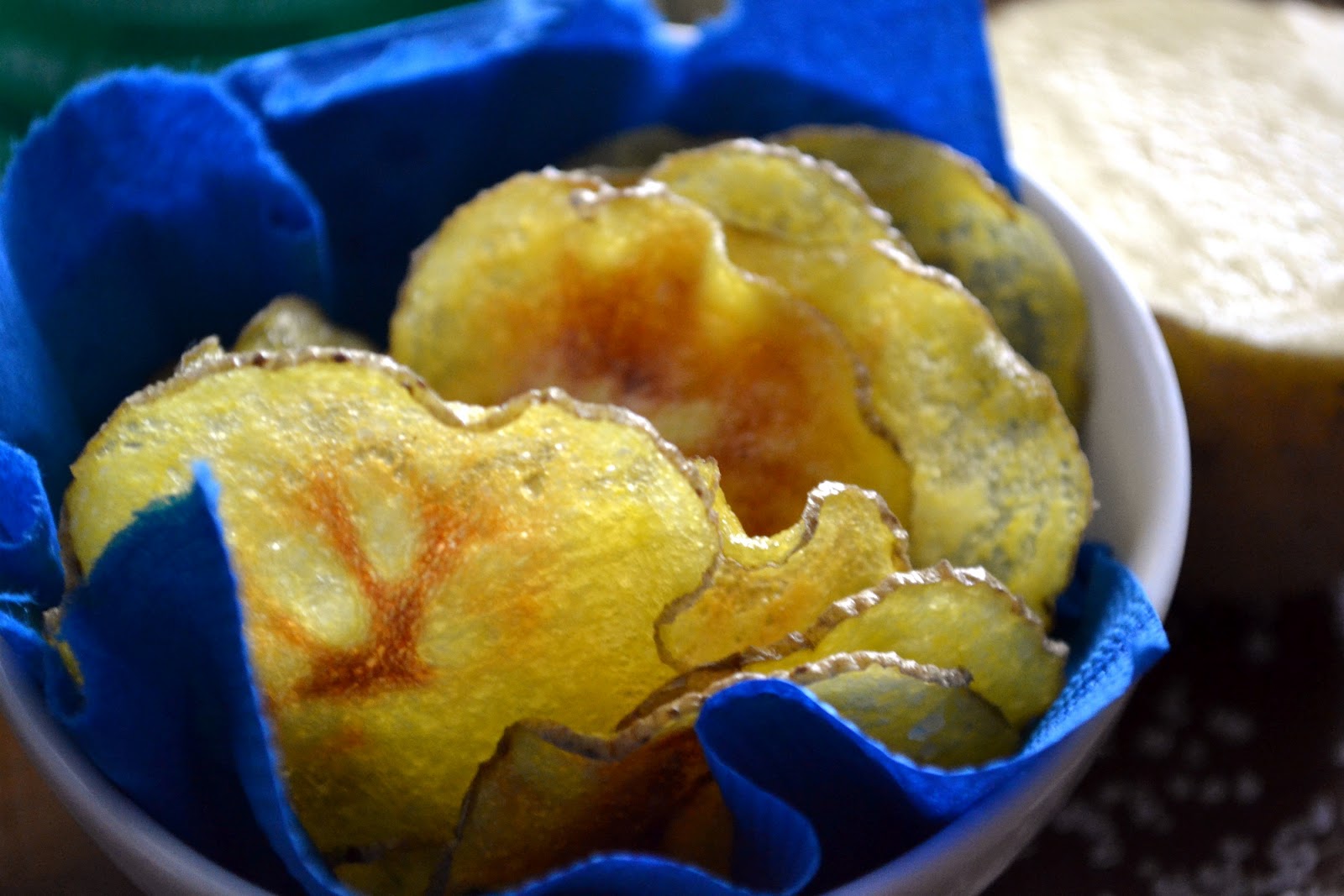 munchie monkey Healthy Homemade Chips With Sea Salt