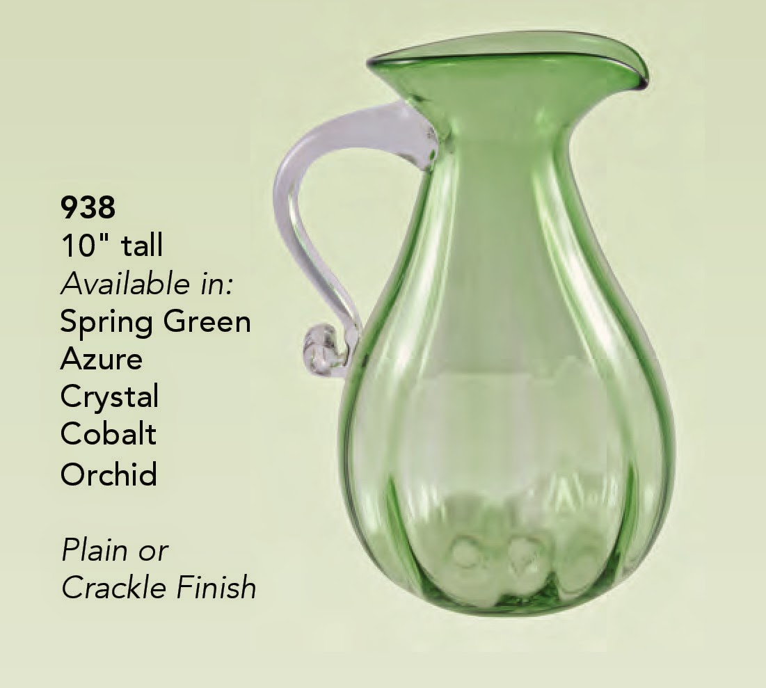 Heart of Glass Blenko Glass Tableware. Blenko Glass Company.