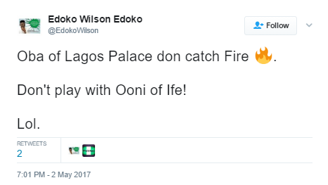 Video: Fire outbreak at Oba of Lagos' palace and Nigerian’s react