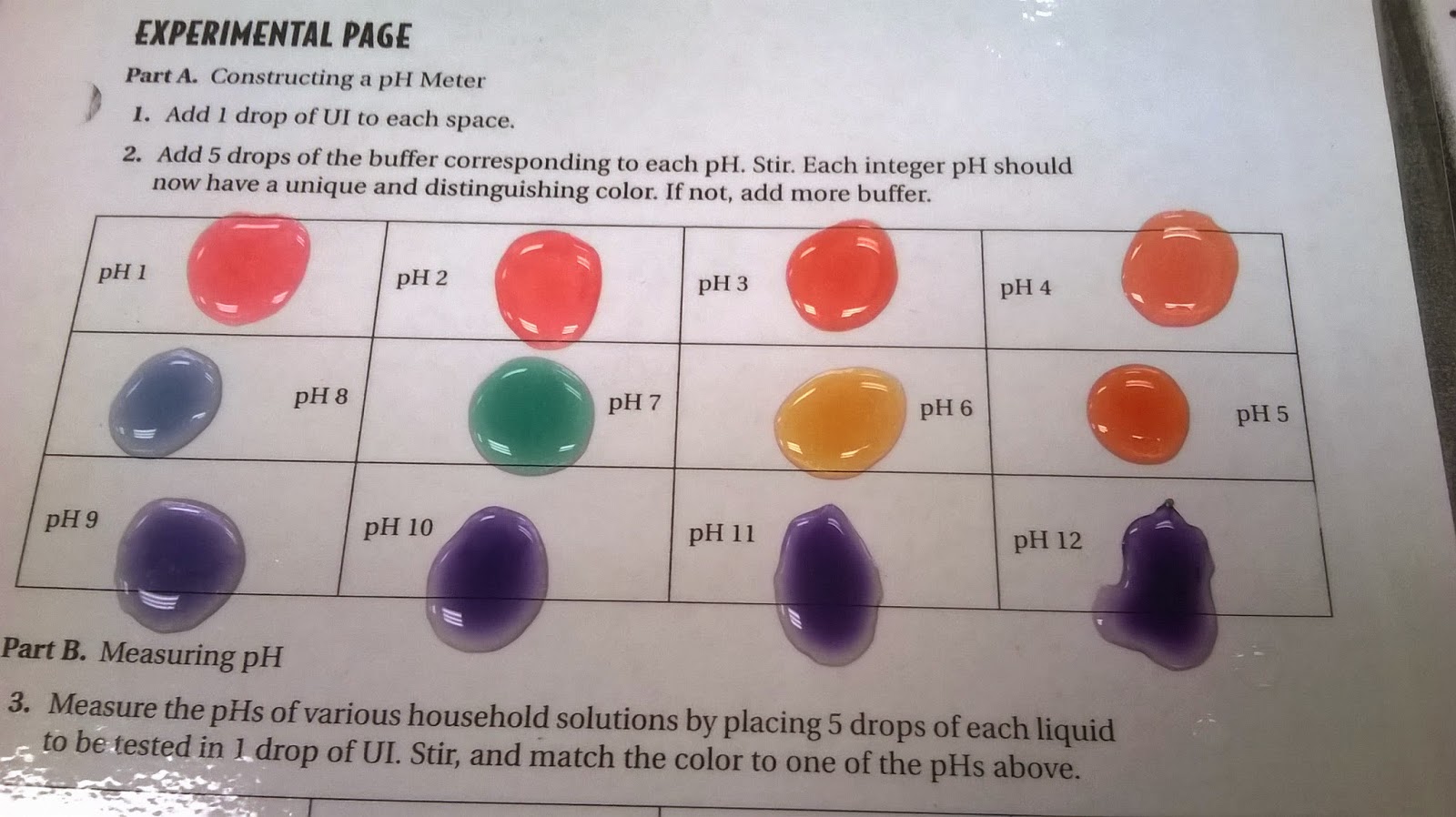 Testing the Ph of Common Household Substances Lab Essay