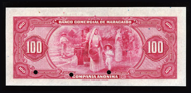 Venezuela old currency paper money