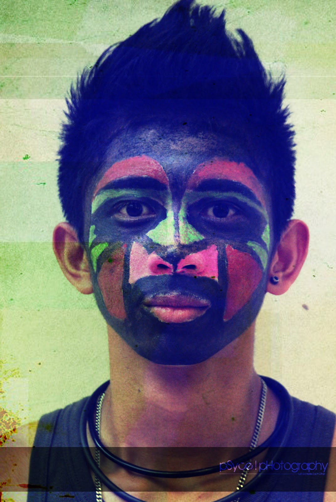 pSyce ! pHotography Face Painting Making Myself Look Ugly