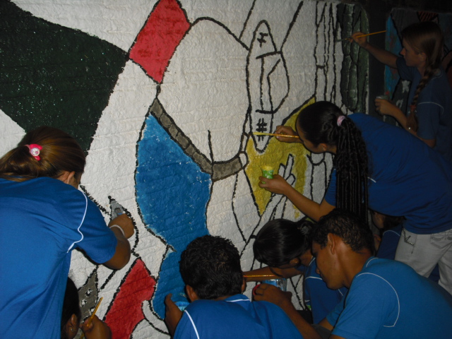 EPMR Osvaldo Almeida Matos Cabeceira do APA: Projeto Pintando o Muro ...