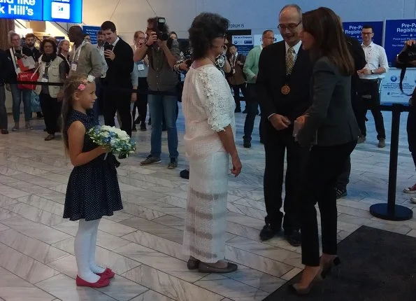 Princess Marie attended opening of the 42nd Small Animal Veterinary Euro- and World Congress at the Bella Center