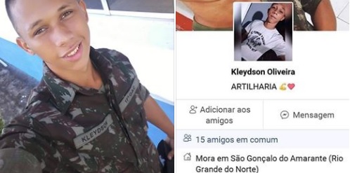 Soldado do exército confessa que matou motorista do Uber em Senador Elói de  Souza - Tribuna de Noticias