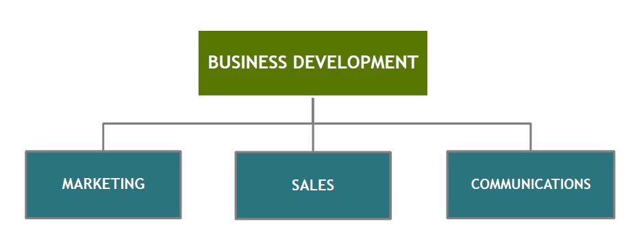 Business Development Org Chart