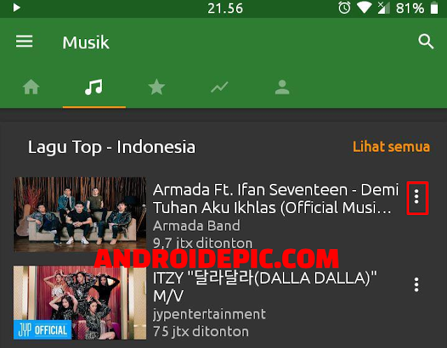 Cara Download Mp3 Dari Youtube Dengan YMusic Aplikasi Download MP3 dari Youtube