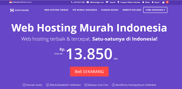 9 Keunggulan Hostinger: Web Hosting Indonesia Murah, Berkualitas dan Terpercaya 9 Keunggulan Hostinger: Web Hosting Indonesia Murah, Berkualitas dan Terpercaya