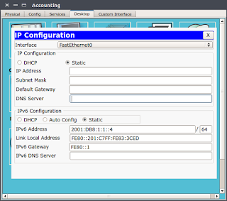 Configuring IPv6 Addressing