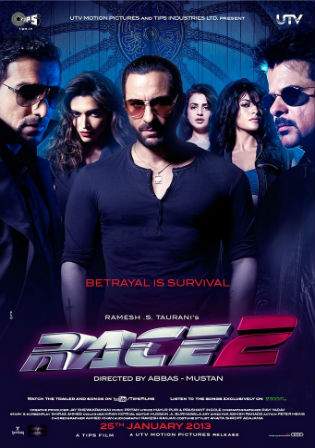 Race 2 2013 DVDRip 1Gb Hindi Movie 720p