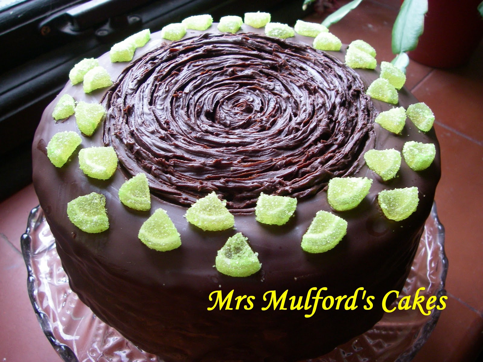 Mrs Mulford's Cakes Triple Chocolate Truffle Cake
