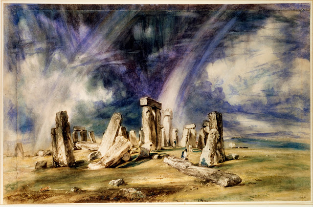 John Constable "Stonehenge" (1835)