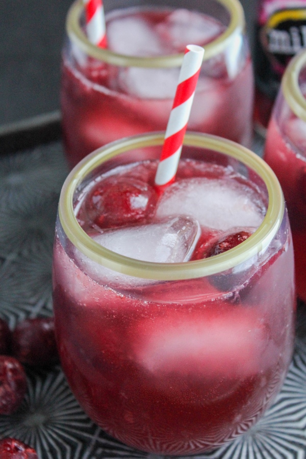 Black Cherry Lemonade Cocktail