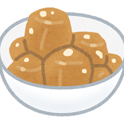 里芋の煮っころがしのイラスト