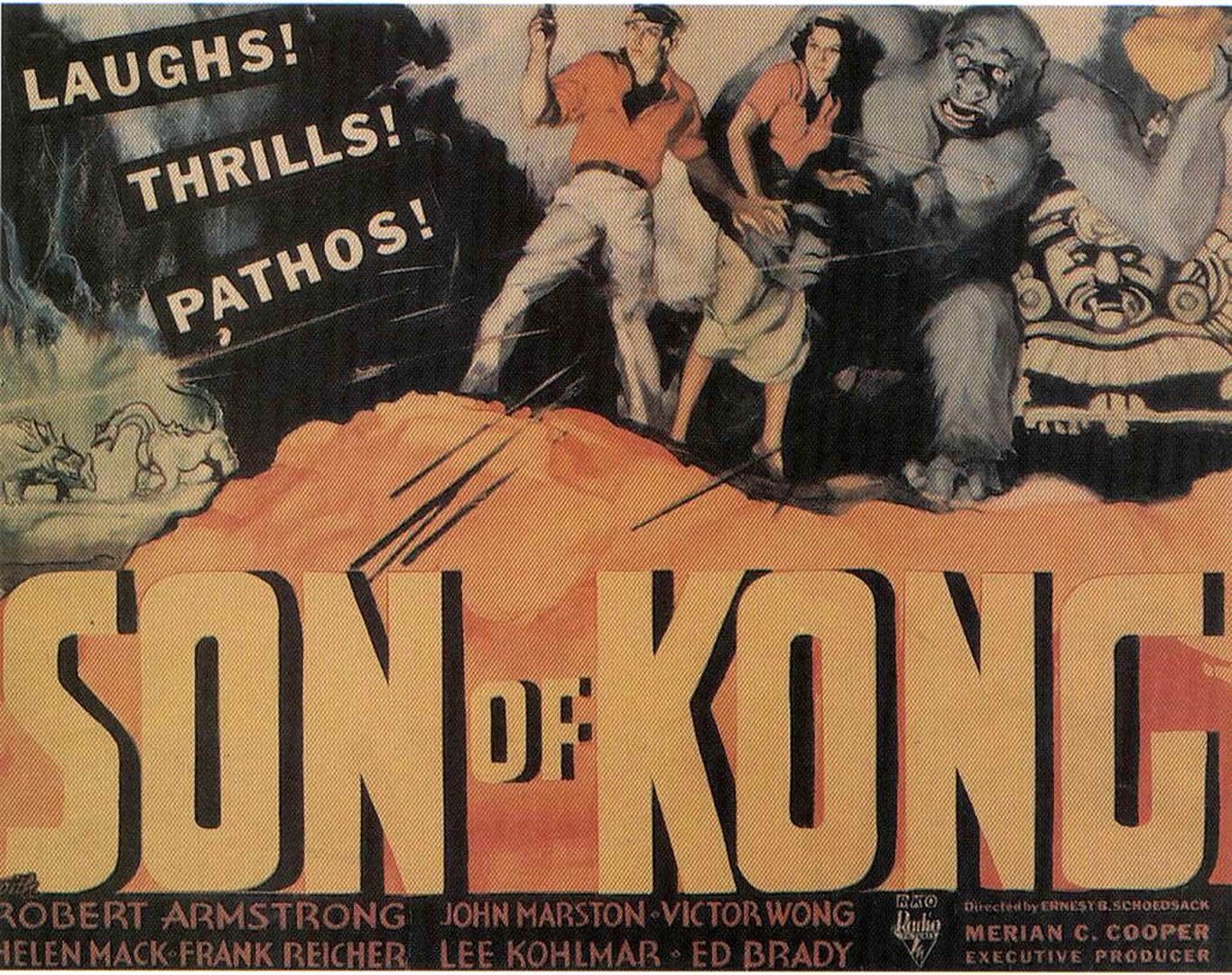 The History of Horror Cinema THE SON OF KONG (1933)