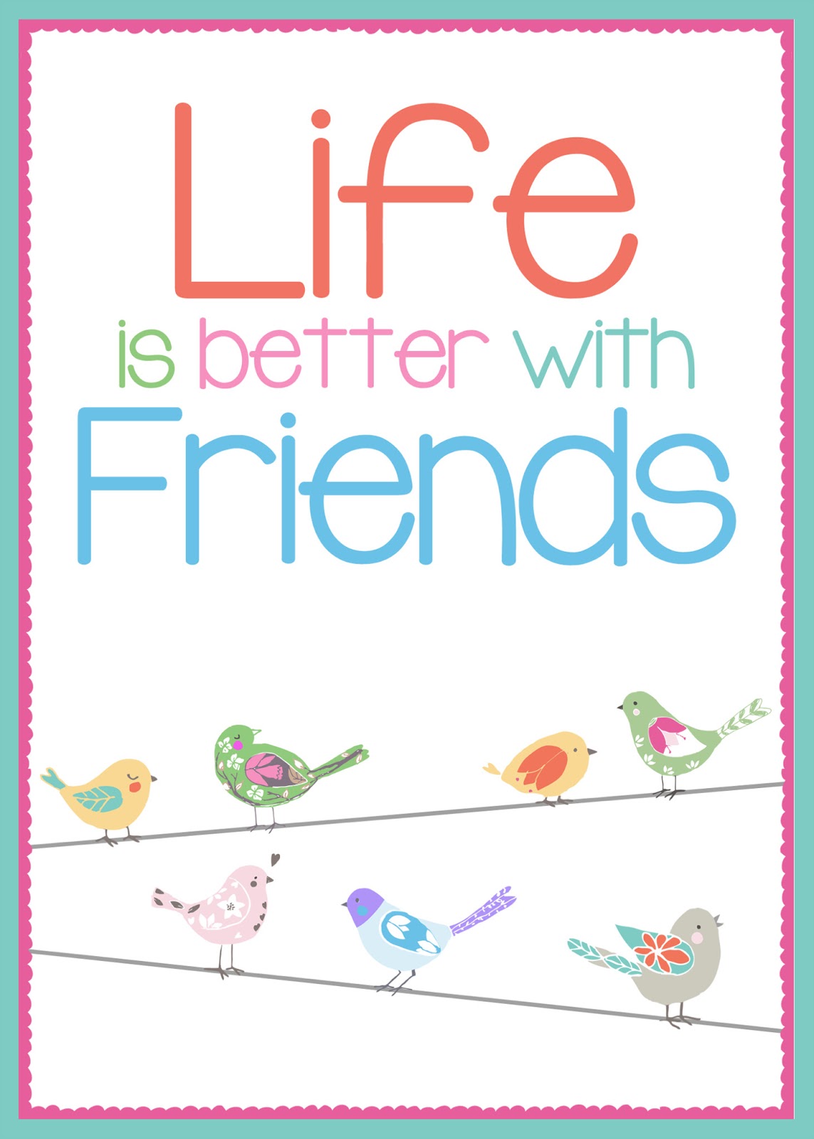 Graphic Of The Day Life Is Better With Friends The Cottage Market