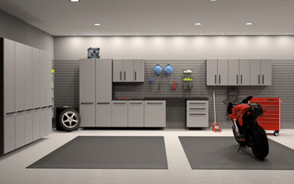 Efficacious Cool Motorcycle Garage Ideas for Enthusiast