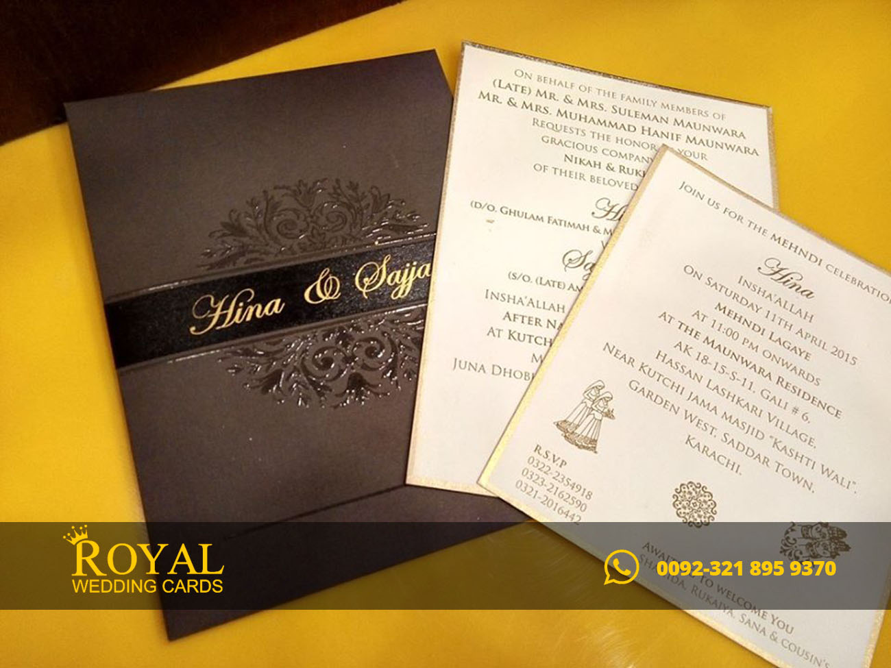 Wedding Cards Printing Services WEDDING CARDS KARACHI +923218959370