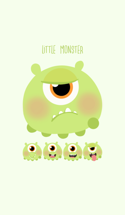 green little monster