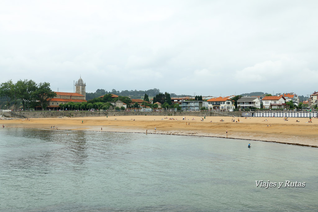 Playa de Luanco o de Santa Marina, Luanco, Asturias